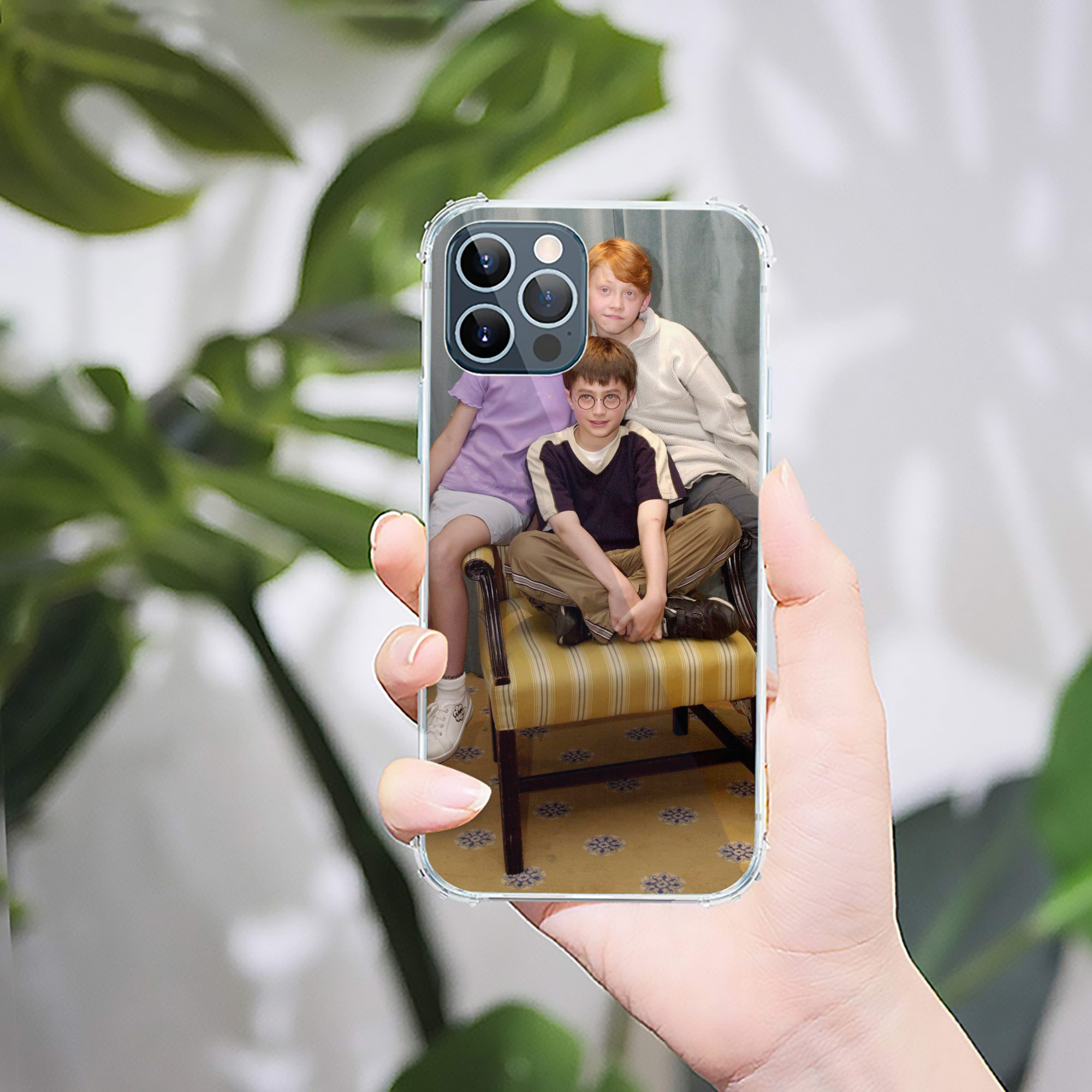 （画像用） Harry Potter ハリー・ポッターシリーズ 【iPhone 12シリーズ対応】透明スマホケース（クリアソフトケース）